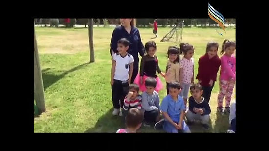 Kazime Özler ilkokulu anasınıfı öğrencileri Mustafa Bozan önderliğinde Kelaynakta piknik yapıyor
